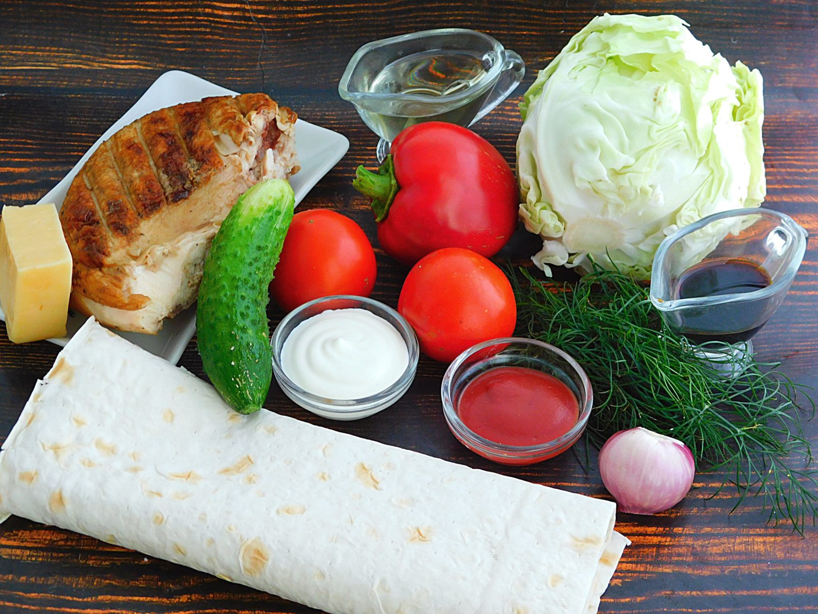 Grilled Shawarma With Chicken And Mayonnaise Recipe Grilled Shawarma With Chicken And Mayonnaise Recipe
